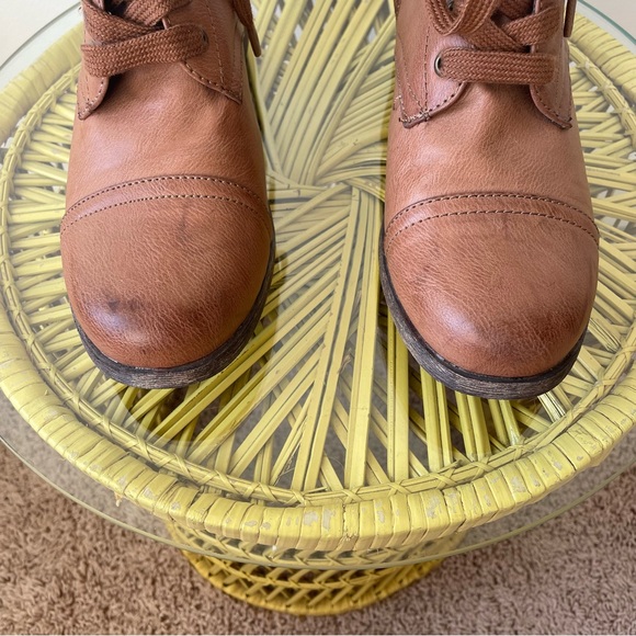 Women’s MIA Brown Lace-Up Boots Size 7.5 - Picture 3 of 8